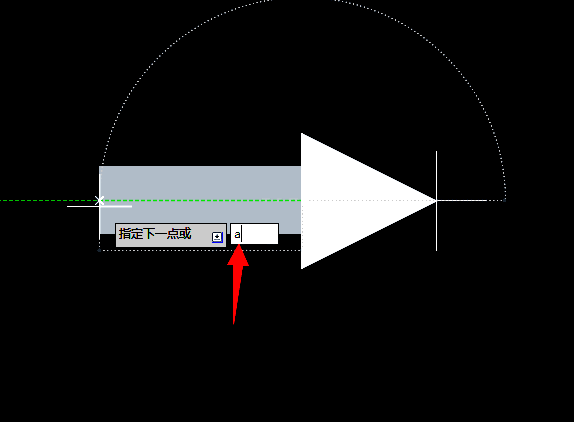 cad画圆弧箭头怎么画