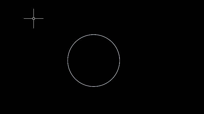 cad圆中心十字虚线