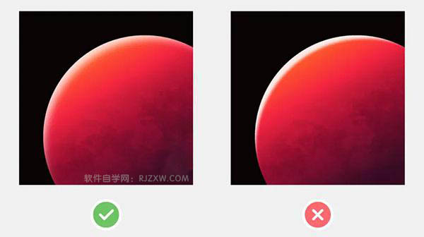 ai怎么画一个红色的星球