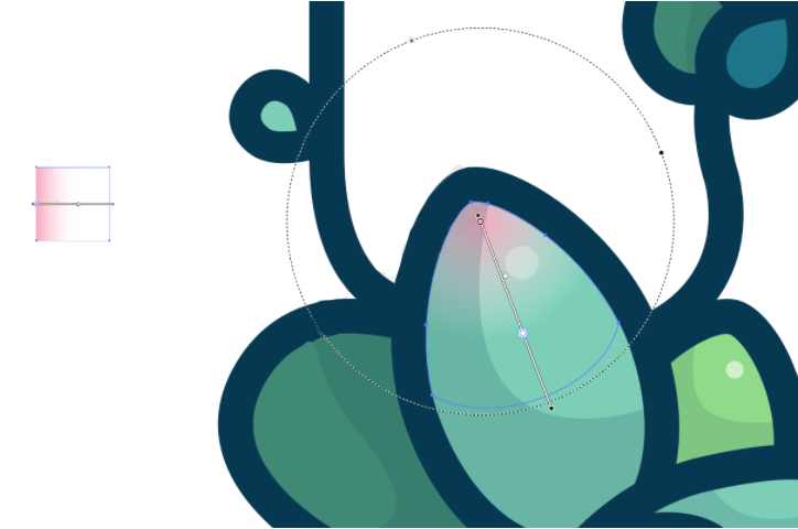 ai怎么画多肉植物插画