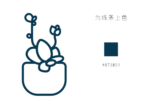 ai怎么画多肉植物插画