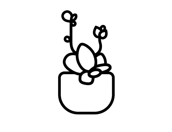 ai怎么画多肉植物插画