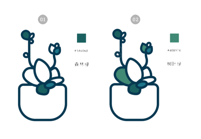 ai怎么画多肉植物插画
