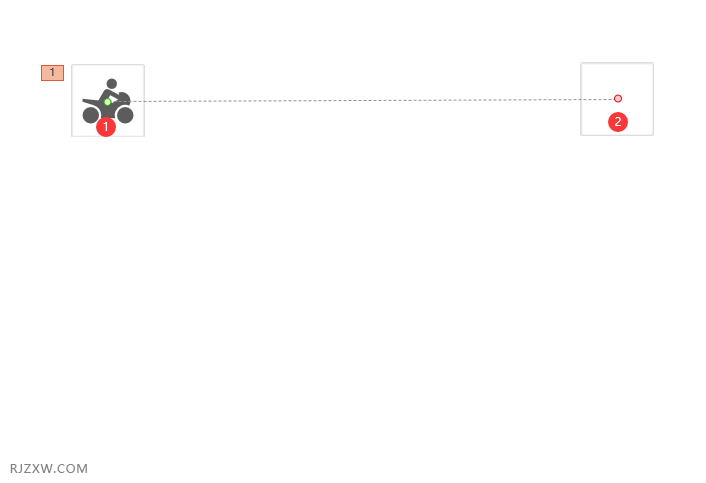 PPT怎么给对象做直线动画效果