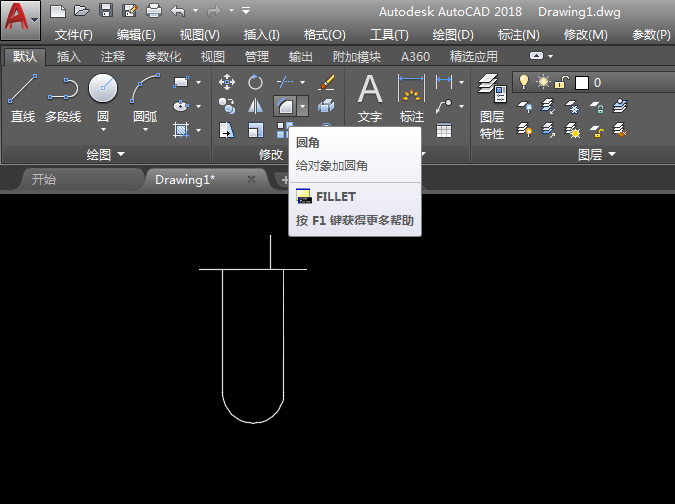CAD自动排气阀图例的画法