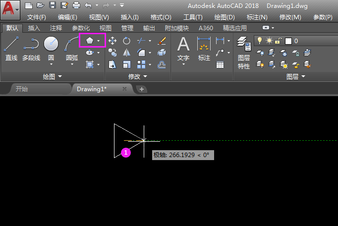 CAD定压差阀图例的画法