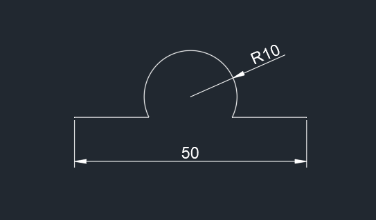 CAD怎么画弧形补偿器图例