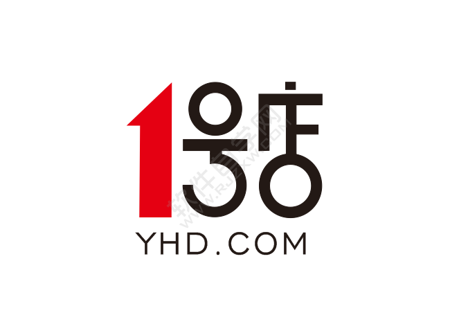 CDR怎么设计一个1号店LOGO的方法