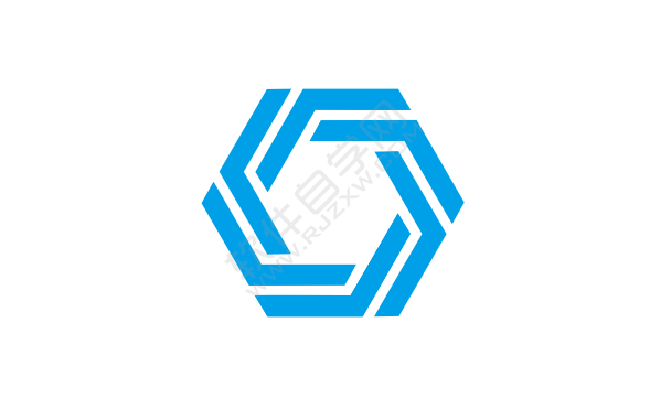 CDR设计一个L六边形的LOGO