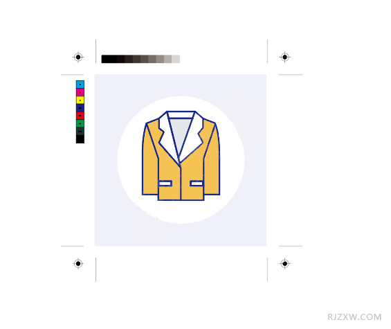 ai怎么在做好的对象上插入一个裁切标记