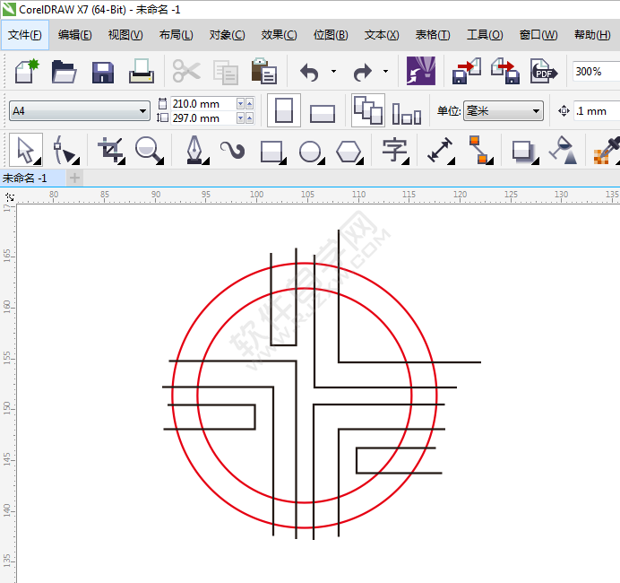 用CDR设计一个SDG英文的LOGO
