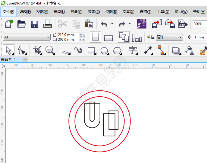 教你怎么用cdr设计UL认证图标