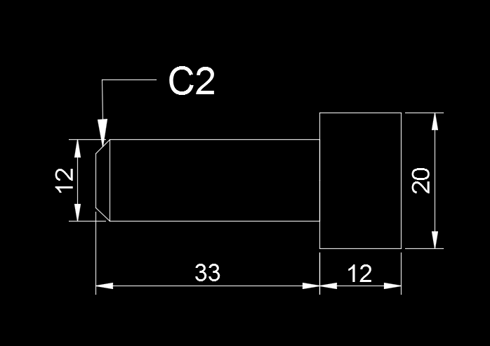CAD标准件的绘制画法