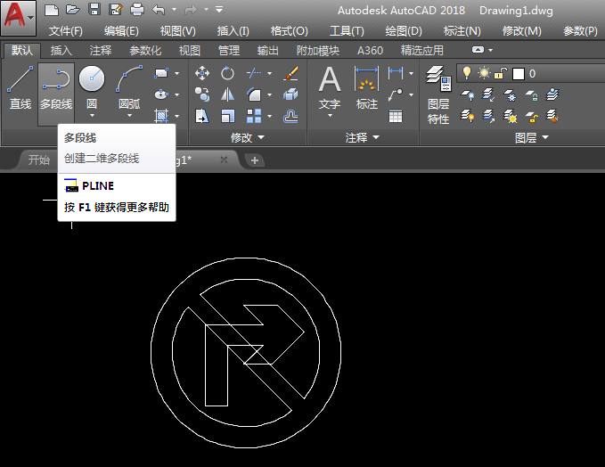 CAD里怎么画禁止右边弯图标