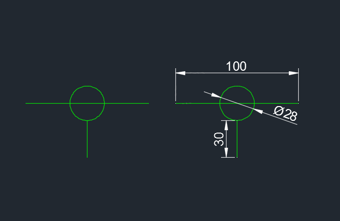 CAD绘制有线电视信号分支一般符号图标