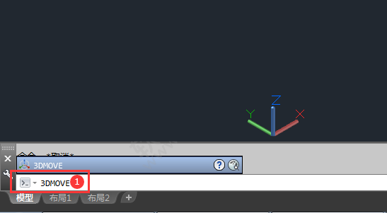 cad三维移动命令使用方法