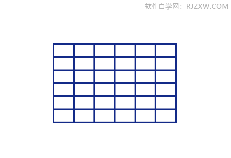 ai怎么画矩形网格