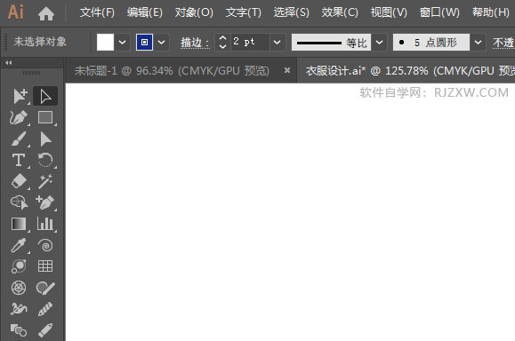 ai怎么画矩形网格