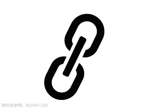 ai怎么画链链接图标
