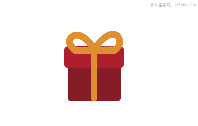 ai怎么画礼物图标