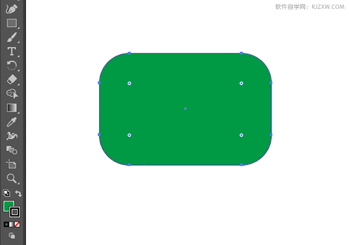 ai如何制作圆角矩形