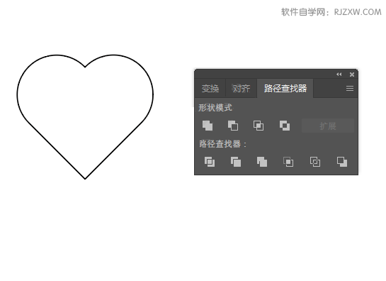 ai里面的路径查找器联集