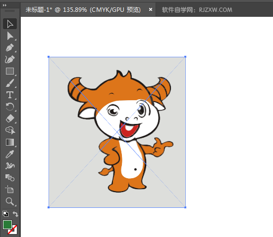 ai怎么把图片边缘虚化