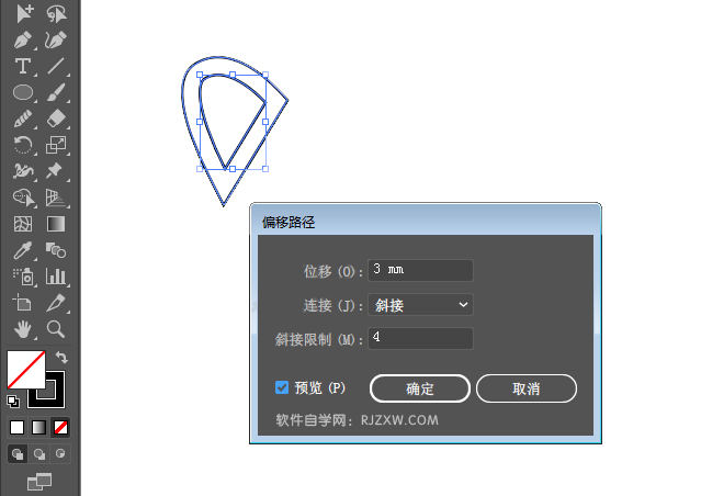 ai绘制小猫头像