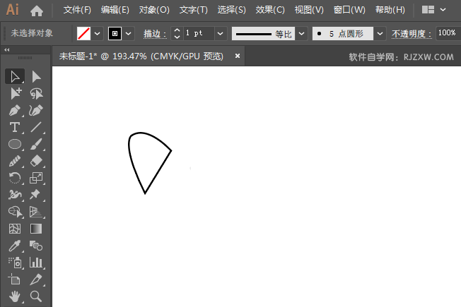 ai绘制小猫头像