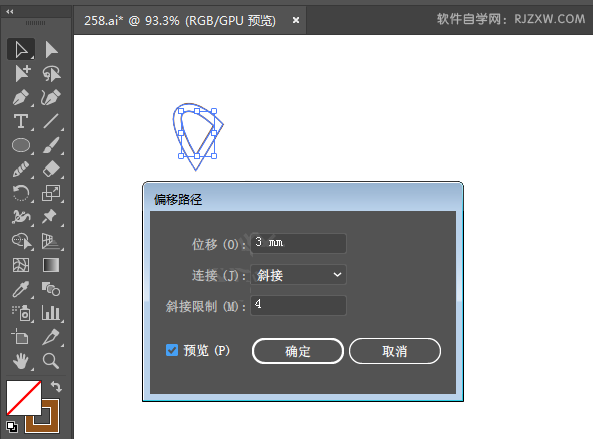 ai绘制小猪的头像