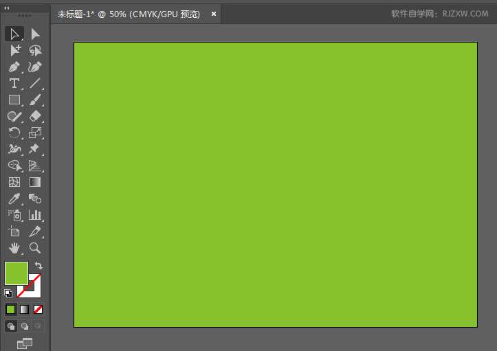 ai怎么改画布背景色