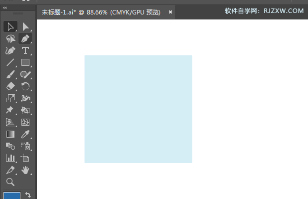 ai画收银标识的方法