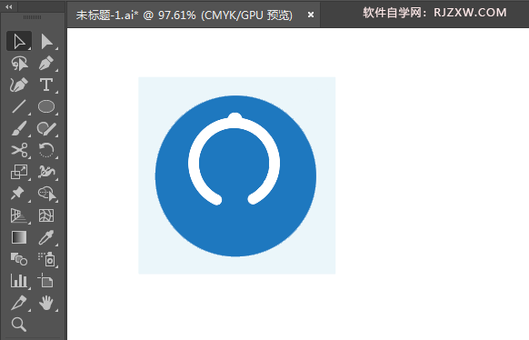 ai绘制火车站标识的方法