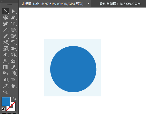 ai绘制加油站标识的方法