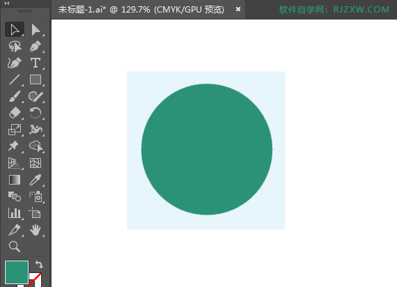 ai绘制大门标识的方法