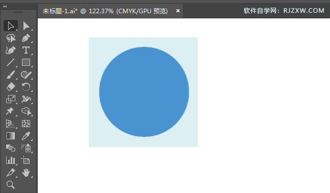 ai绘制公交站标识的方法