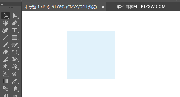 ai绘制超市标识的方法