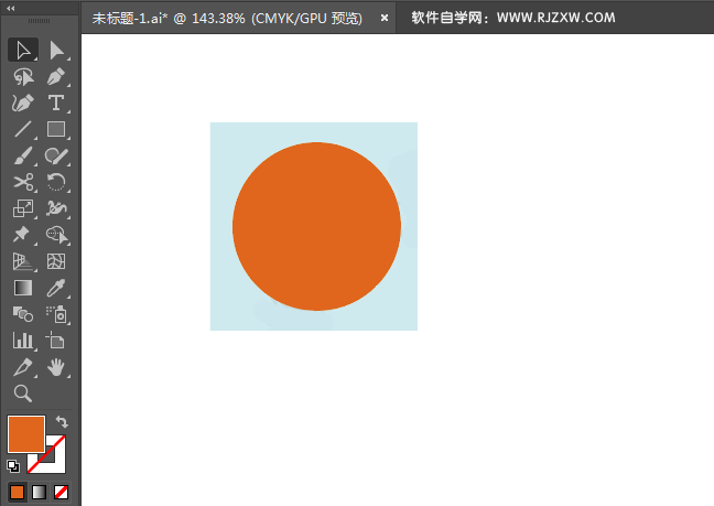 ai绘制剪发造型图标的方法