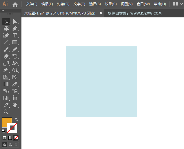 ai绘制苏宁LOGO标志的方法