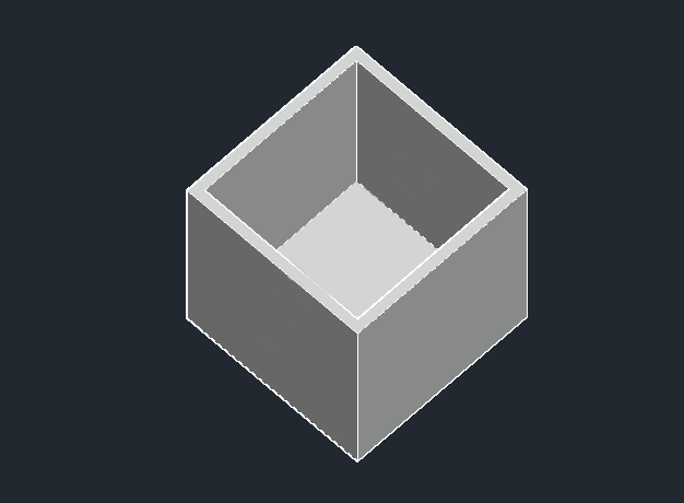 cad长方体怎么掏空