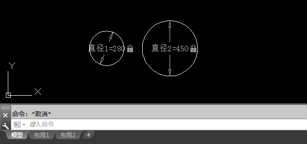 cad怎么标出约束圆的尺寸