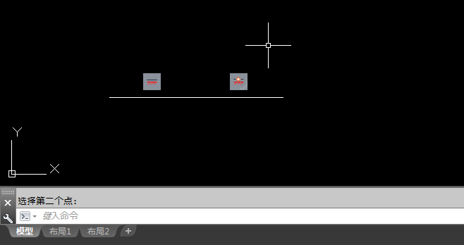 cad的斜线怎么水平约束成直线