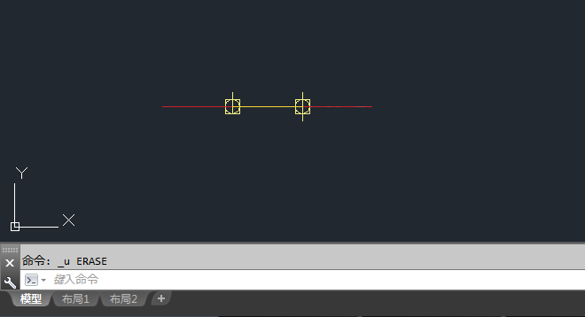 cad怎么把直线三等分