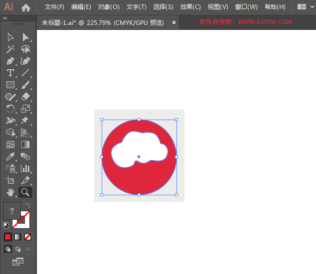 滨河公园标识绘制的方法