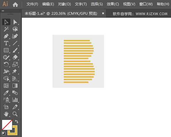 光大银行LOGO绘制的方法