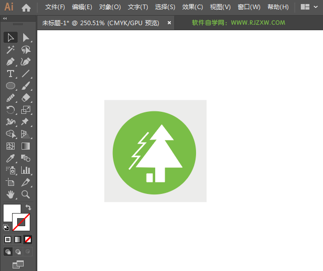 森林公园标识怎么绘制
