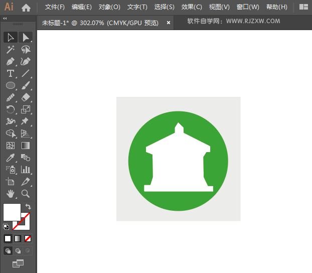 亭子标识的绘制方法