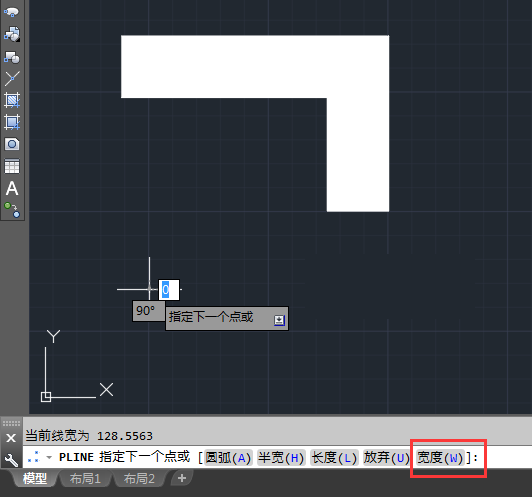 cad多段线宽度怎么清除