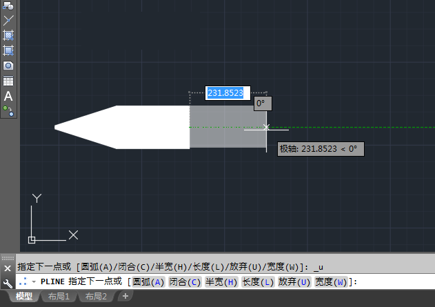 cad怎么改多段线宽度
