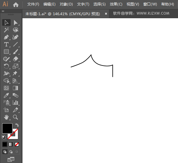 童鞋简笔画用ai绘画的方法
